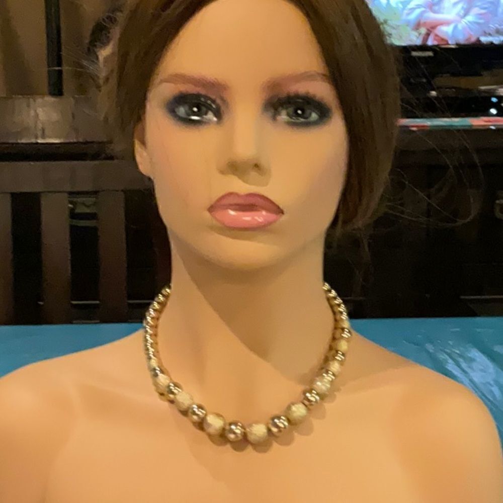 Vintage gold necklace   